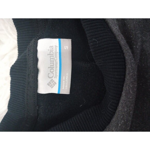 Columbia Womens Sweatshirt Multi Color Block Fleece  Cabincore Cozy Sz S - Picture 5 of 8